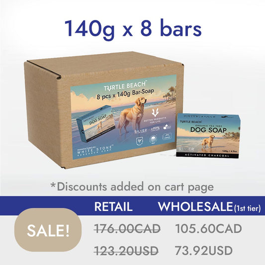 DOG SOAP BAR CASE - 8 bars x 140g