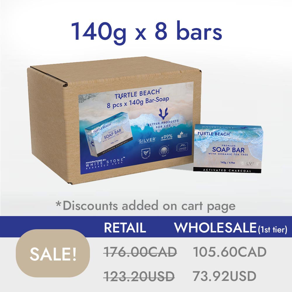 SOAP BAR CASE - 8 bars x 140g