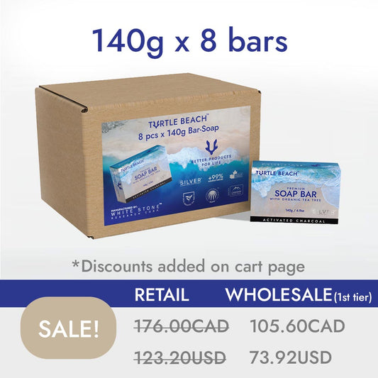 SOAP BAR CASE - 8 bars x 140g